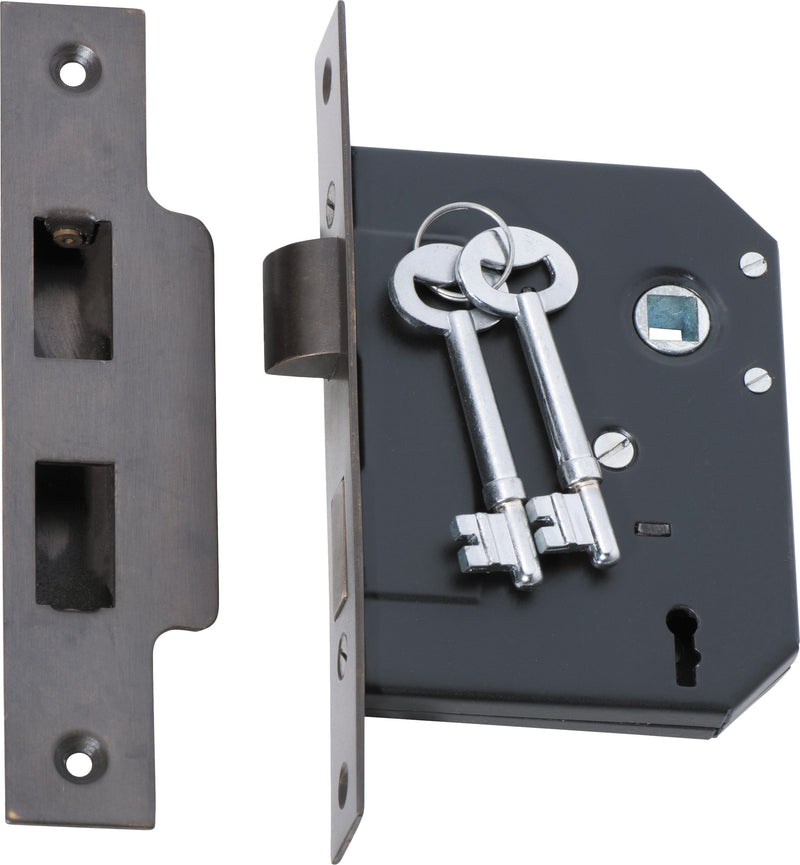 TRADCO 3 LEVER MORTICE LOCK BACKSET 57MM