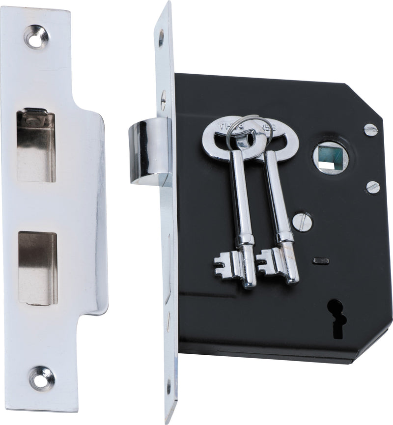 TRADCO 3 LEVER MORTICE LOCK BACKSET 57MM