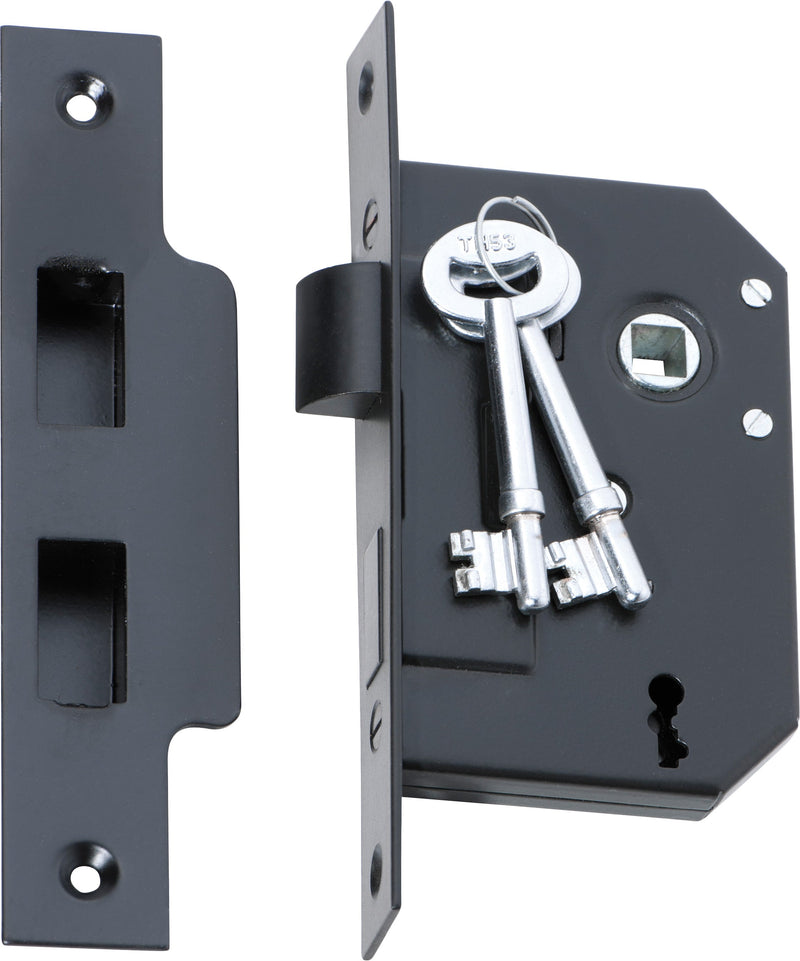 TRADCO 3 LEVER MORTICE LOCK BACKSET 44MM