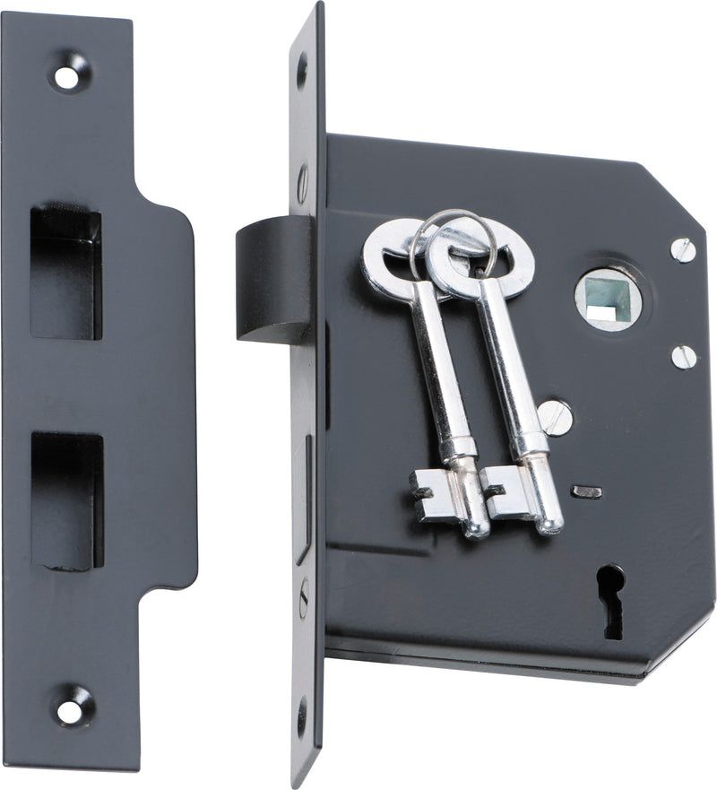 TRADCO 3 LEVER MORTICE LOCK BACKSET 57MM