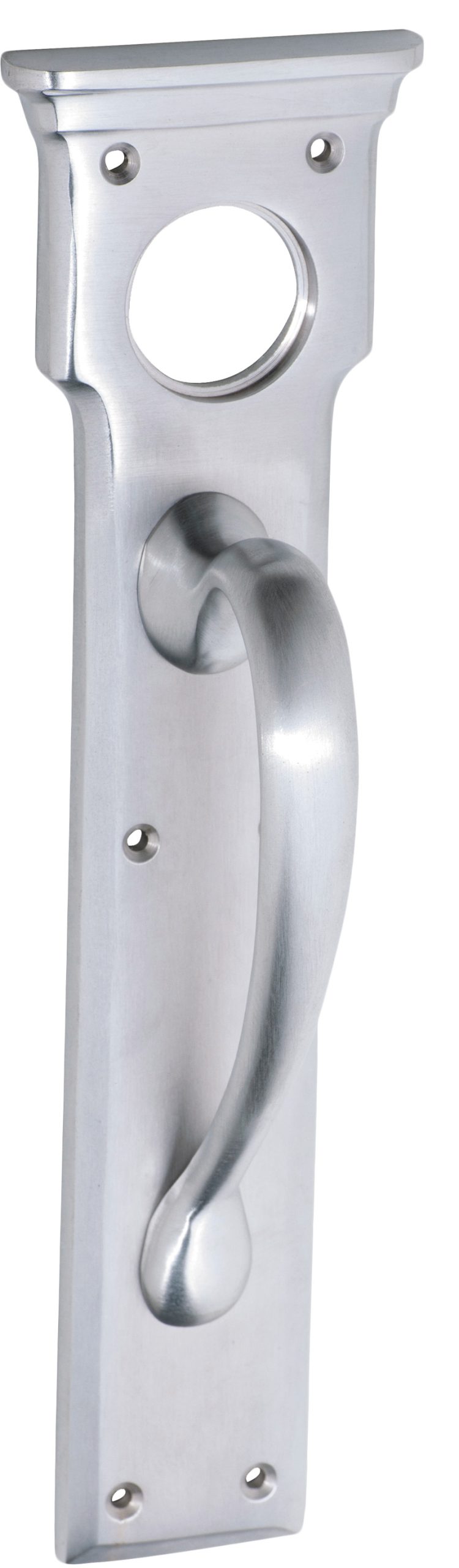 TRADCO PULL HANDLE CYLINDER HOLE H255xW70xP57mm