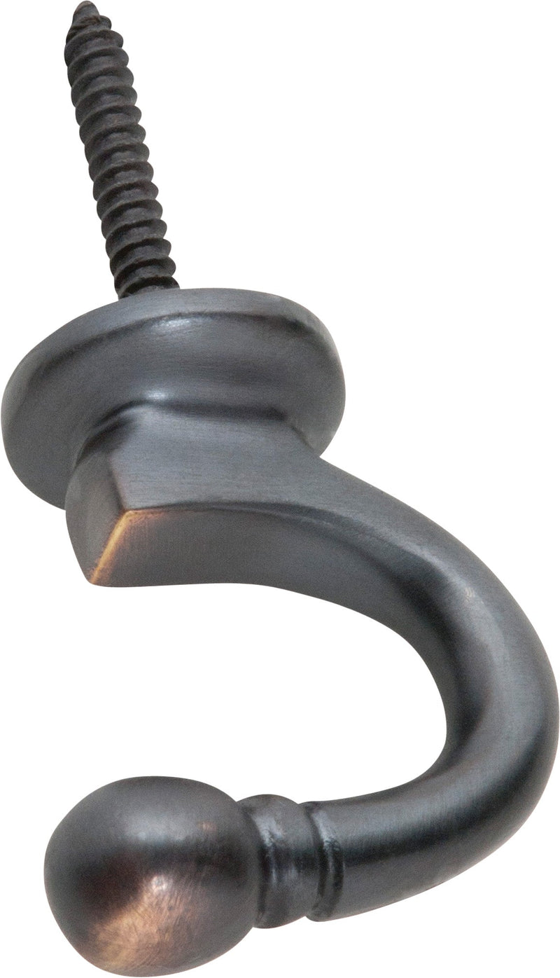 TRADCO CURTAIN TIE BACK HOOK STANDARD