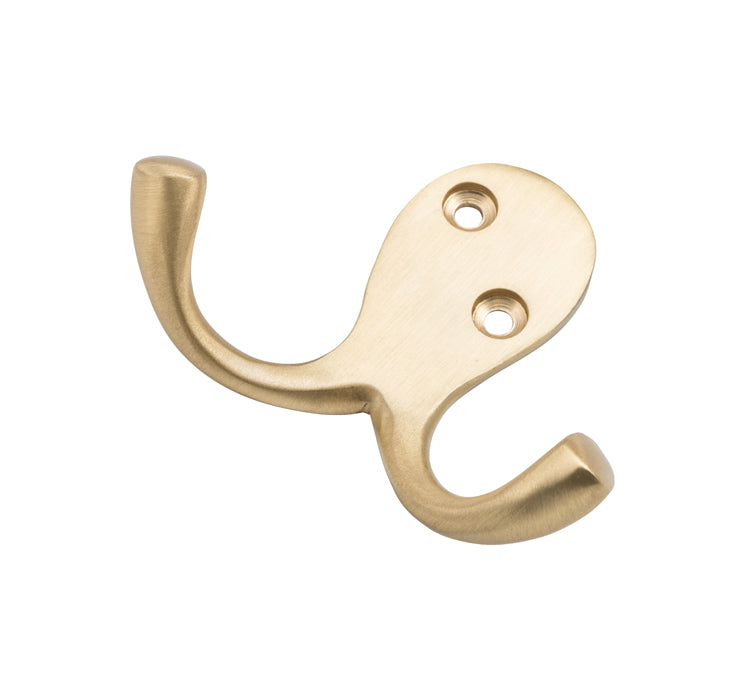 TRADCO DOUBLE ROBE HOOKS