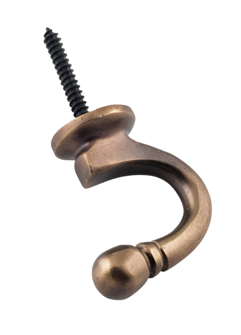 TRADCO CURTAIN TIE BACK HOOK STANDARD