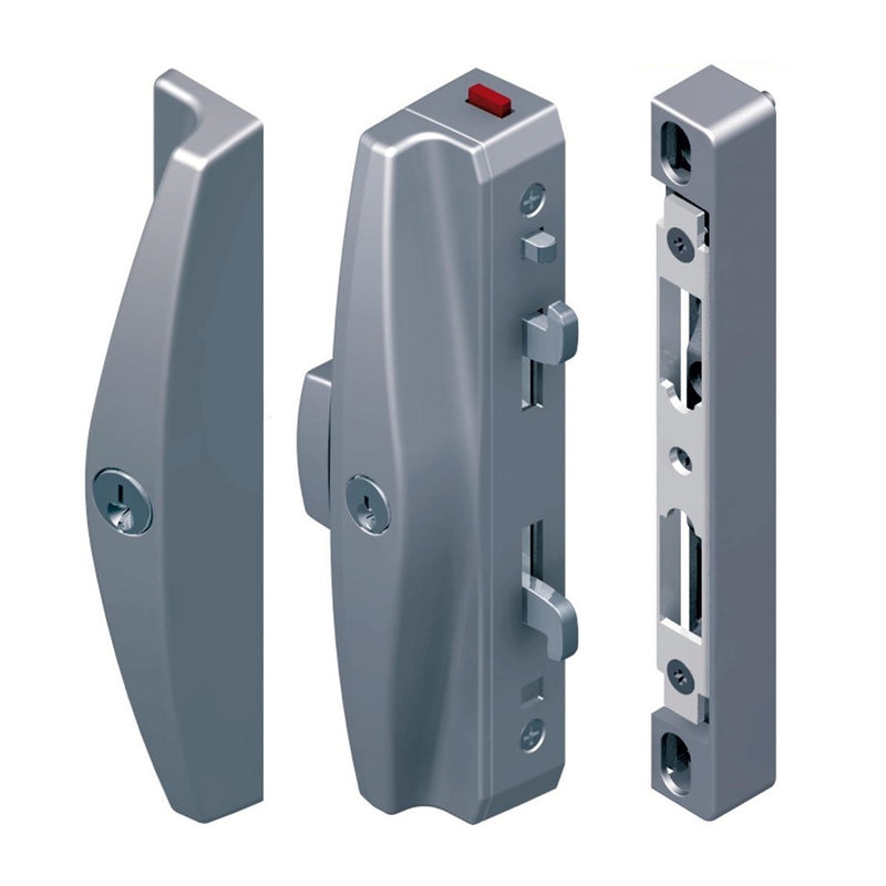 Lockwood Onyx 9A3A2/5PSIL Sliding Patio Door Lock