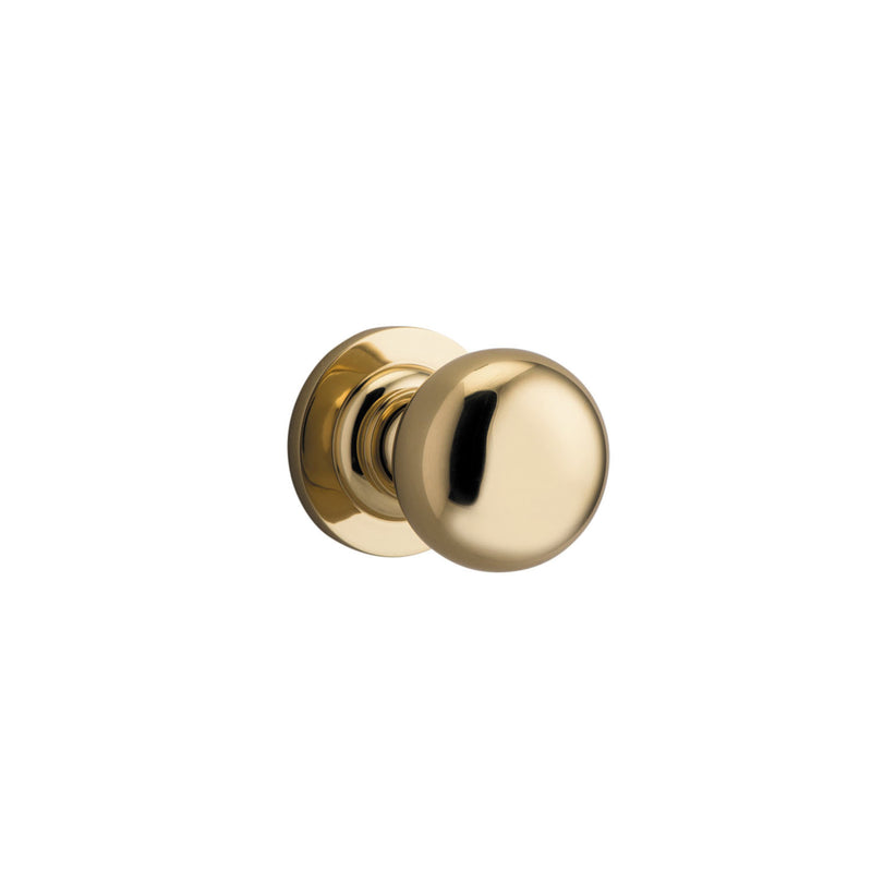 IVER CAMBRIDGE DOOR KNOB ON ROUND ROSE CONCEALED FIX - CUSTOMISE TO YOUR NEEDS