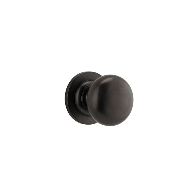 IVER CAMBRIDGE DOOR KNOB ON ROUND ROSE CONCEALED FIX - CUSTOMISE TO YOUR NEEDS