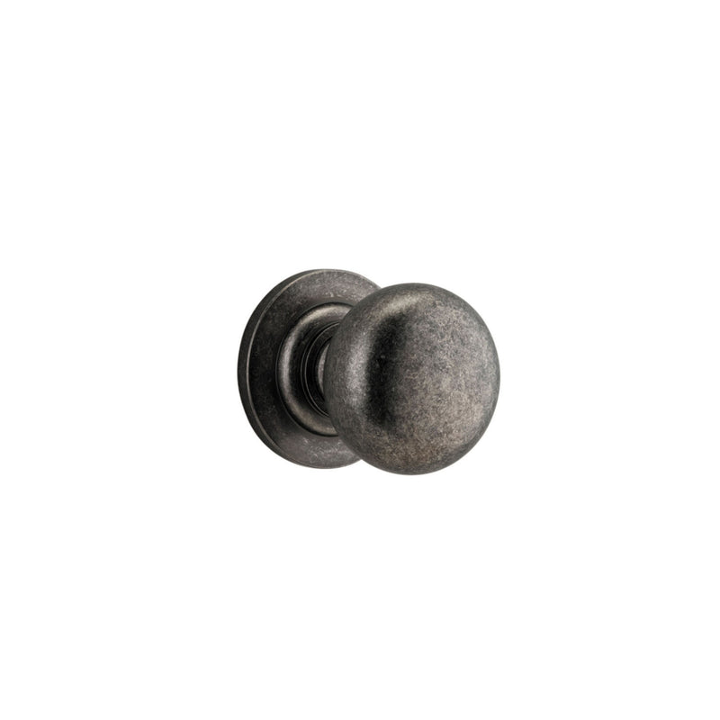 IVER CAMBRIDGE DOOR KNOB ON ROUND ROSE CONCEALED FIX - CUSTOMISE TO YOUR NEEDS