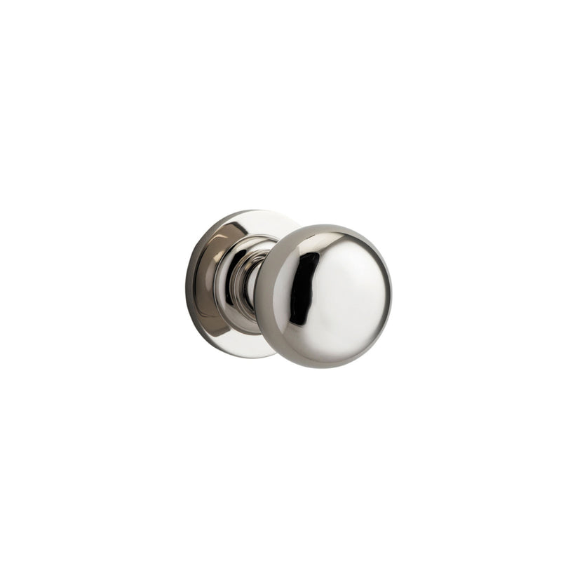 IVER CAMBRIDGE DOOR KNOB ON ROUND ROSE CONCEALED FIX - CUSTOMISE TO YOUR NEEDS