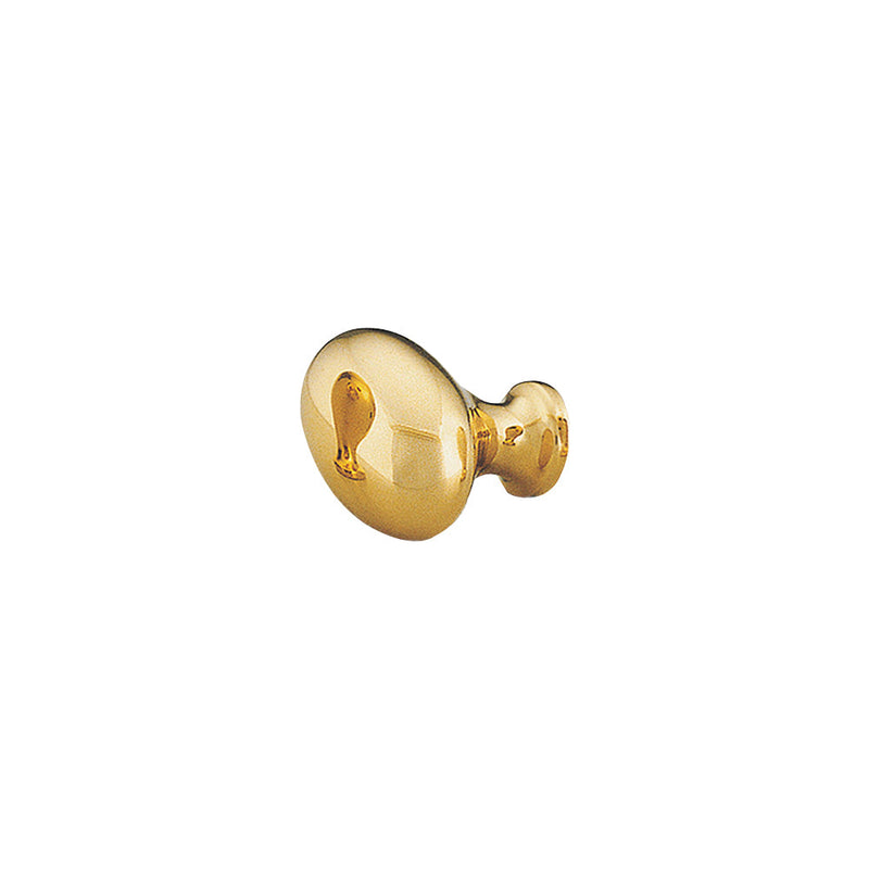 KETHY BK37 CABINET BRASS KNOB EGG 26MM