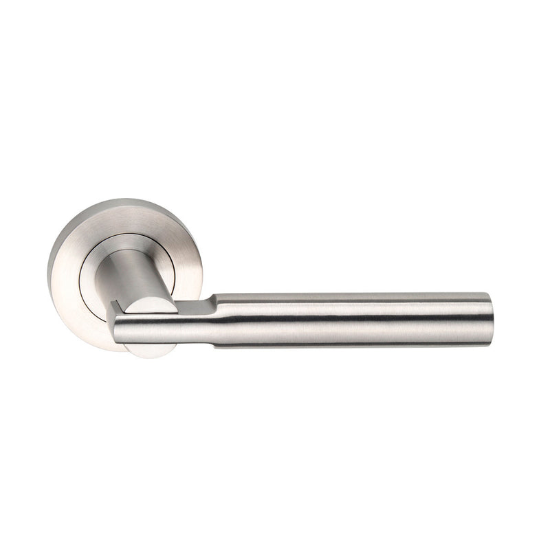 DORMAKABA 4300/105 COASTAL DOOR LEVER HANDLE ON ROUND ROSE