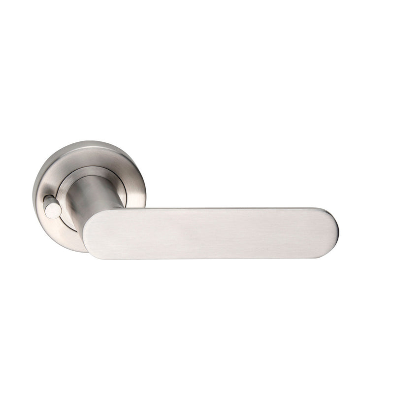 DORMAKABA 4300/110P COASTAL ROUND ROSE PRIVACY DOOR HANDLE LEVERSET