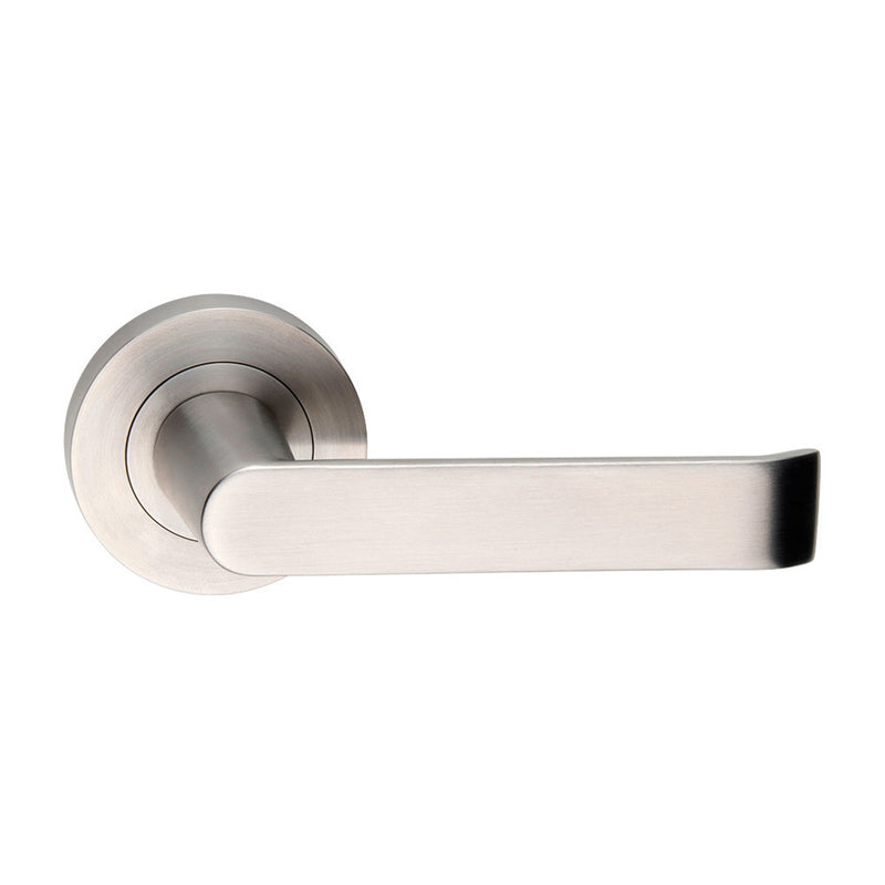 Dormakaba 4300/20 Coastal Door Lever Handle on Round Rose