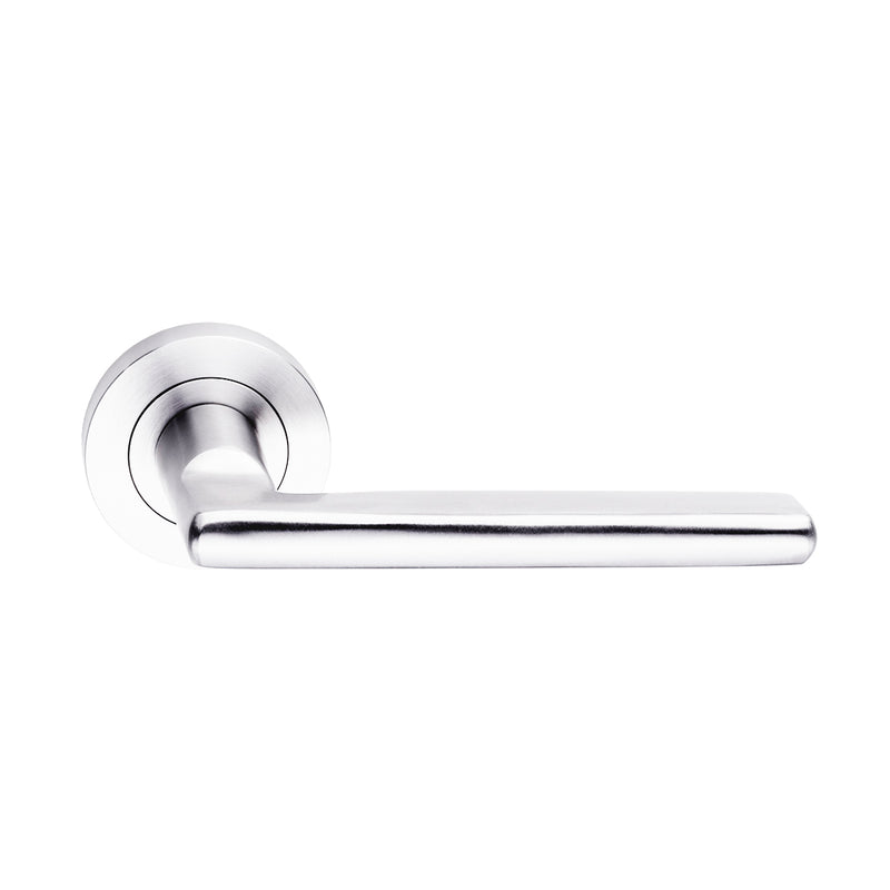 Dormakaba 4300/27T Urban Door Lever Handle on Round Rose