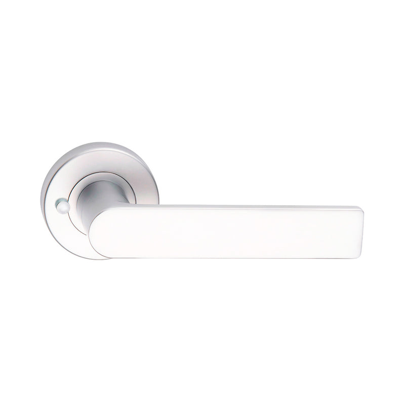 DORMAKABA 8300/14PV VISION DOOR LEVER HANDLE ON ROUND ROSE PRIVACY