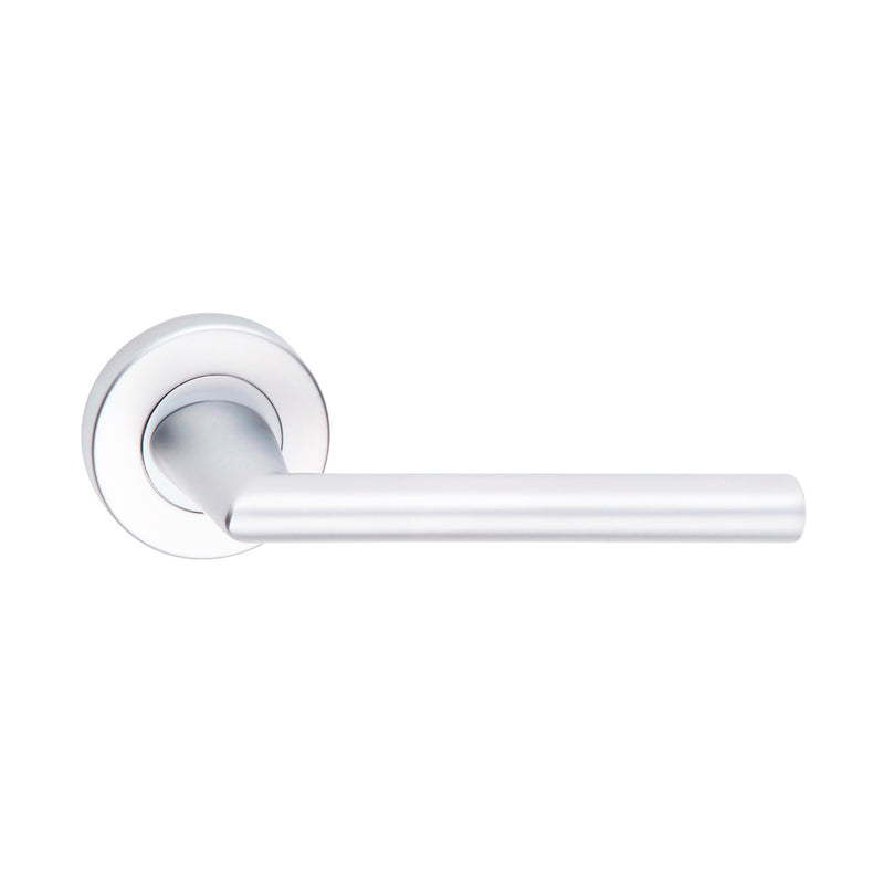 DORMAKABA 8300/8 VISION DOOR LEVER HANDLE ON ROUND ROSE PASSAGE - CUSTOMISE TO YOUR NEED