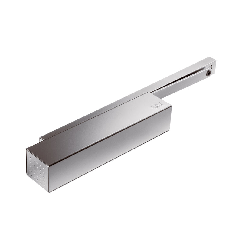 DORMA DOOR CLOSER PUSH SIDE EN1-5 FIRE RATED SILVER INC ANGLE BRACKET& ARM TS92G24GNAB