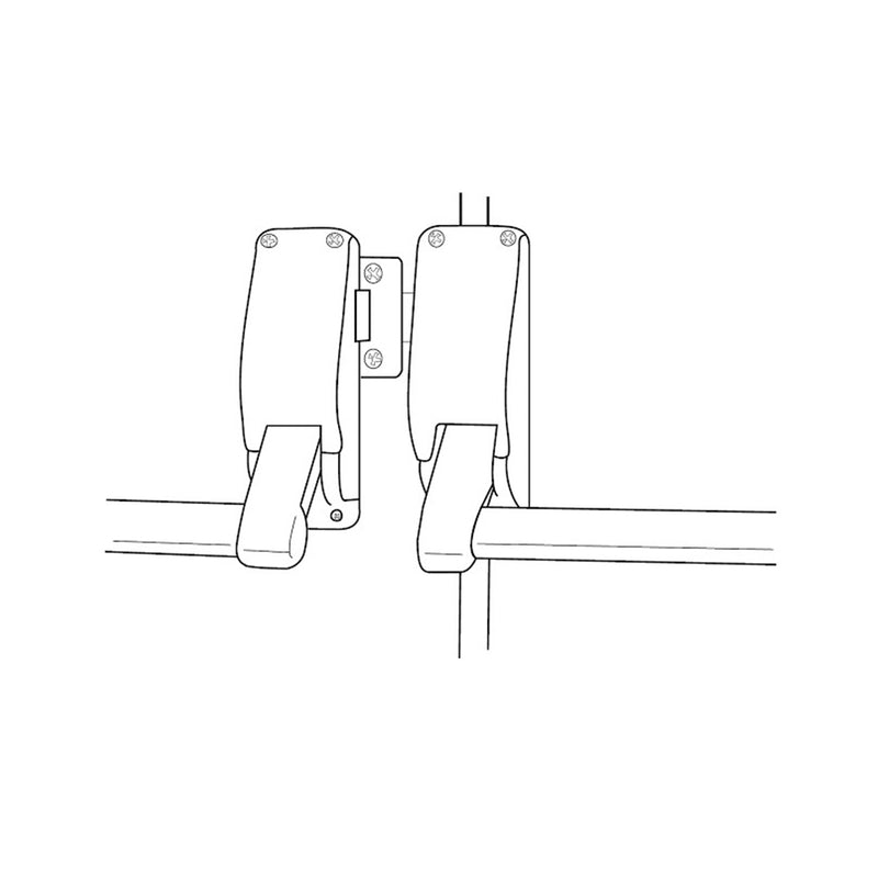 Briton B377 Panic Bolt Lever with Cylinder Door Lock Pack