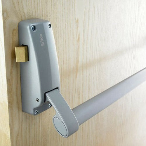 BRITON DOOR LOCK PACK PANIC LATCH B378E/SE OUTSIDE KNOB WITH CYLINDER B1413/KE