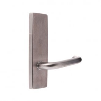 Lockwood 1805/70SC Satin Chrome Square End Plate with 70 Series Lever