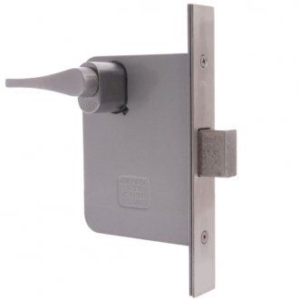 Lockwood 3571DERSCNCYL Mortice Escape Deadlock (Right Hand)