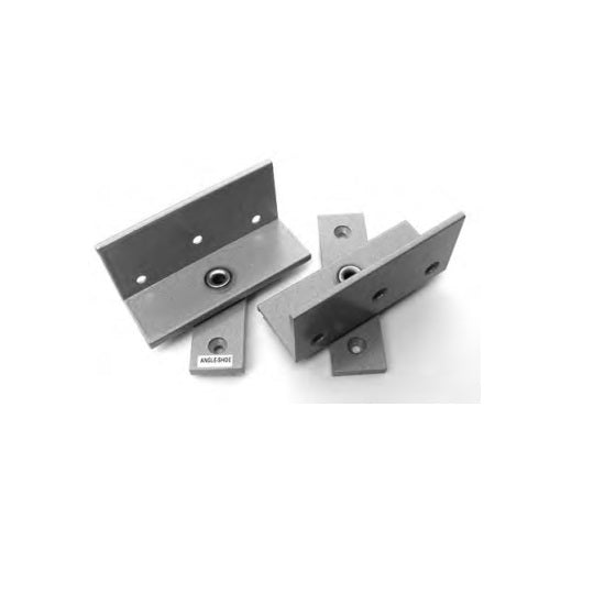 McCallum P435 Aluminum Pair Angle Shoe Door Pivot Hinge