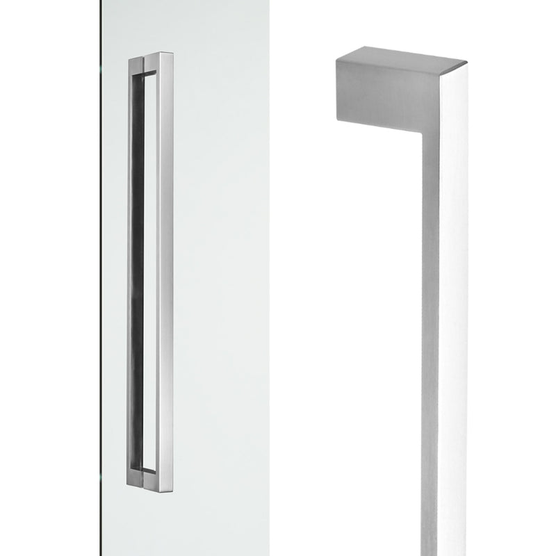 MADINOZ 2525 SQUARE ENTRY DOOR HANDLE - AVAILABLE IN VARIOUS FINISHES AND SIZES