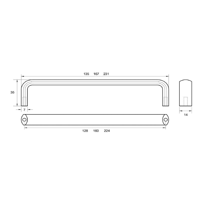 KETHY COBAR CABINET PULL HANDLE S333