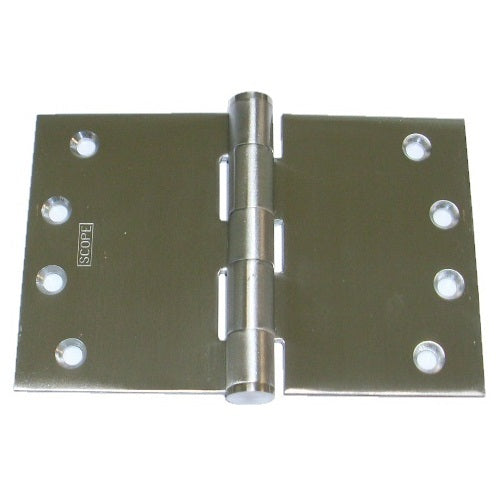 SCOPE WIDE THROW DOOR HINGE 100X250X3.5MM FIXED PIN STAINLESS STEEL DHW110FSS