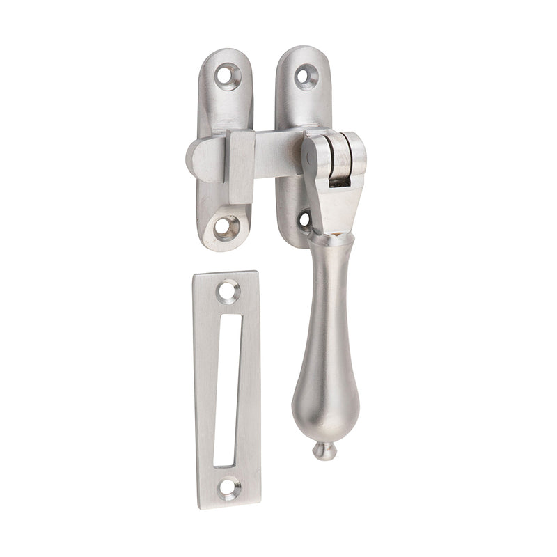 TRADCO LONG THROW TEARDROP CASEMENT FASTENER - AVAILABLE IN VARIOUS FINISHES