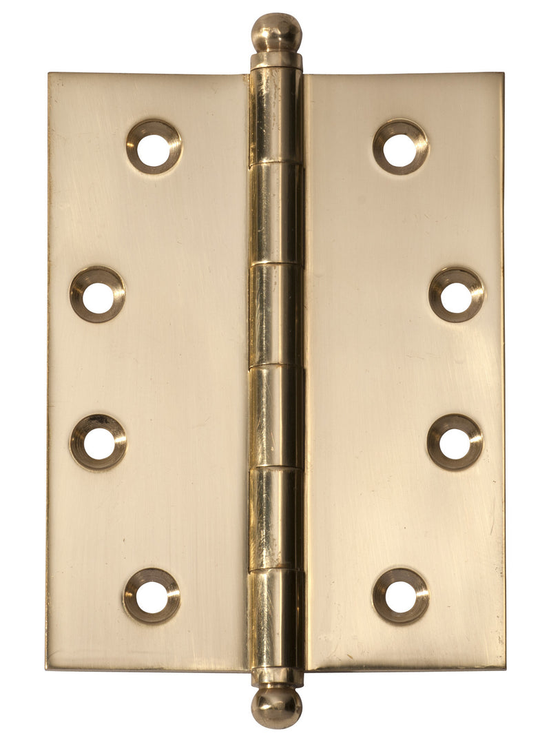 Tradco TD2478 Polished Brass Loose Pin Ball Hinge 100 x 75 mm