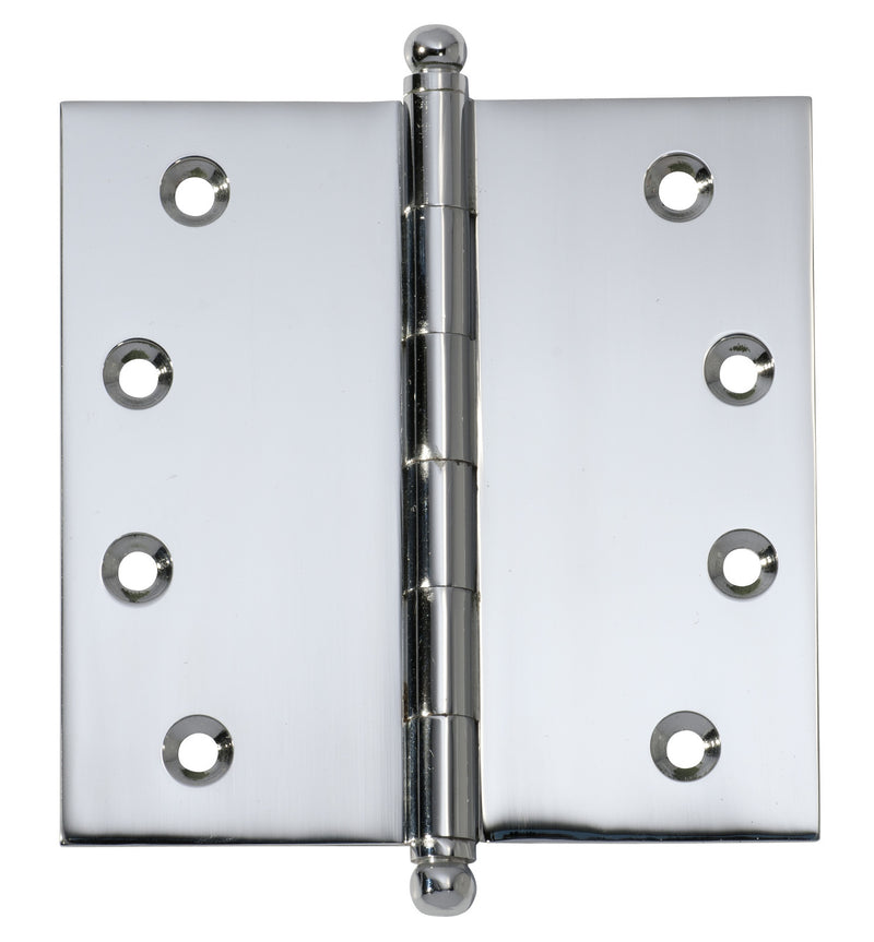 Tradco TD2679 Loose Pin Ball Hinge Chrome Polished 100 x 100 mm