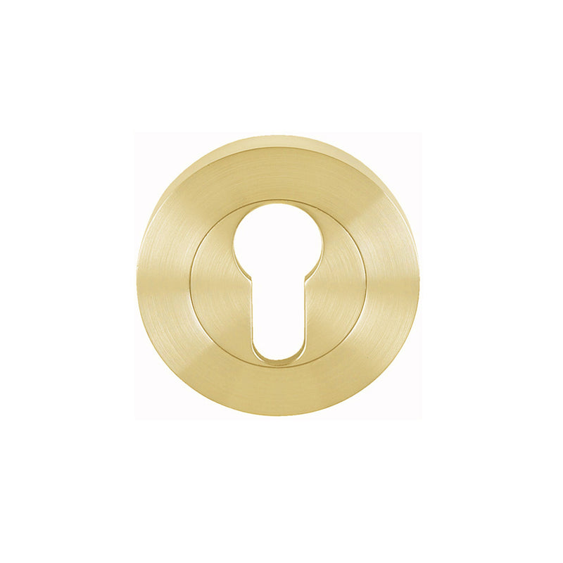 ZANDA ASTRON ROUND EURO ESCUTCHEON 55MM - AVAILABLE IN VARIOUS FINISHES