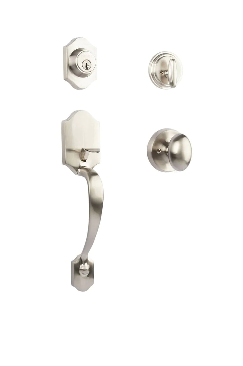 N2Lok Charente Entrance Door Handle Set